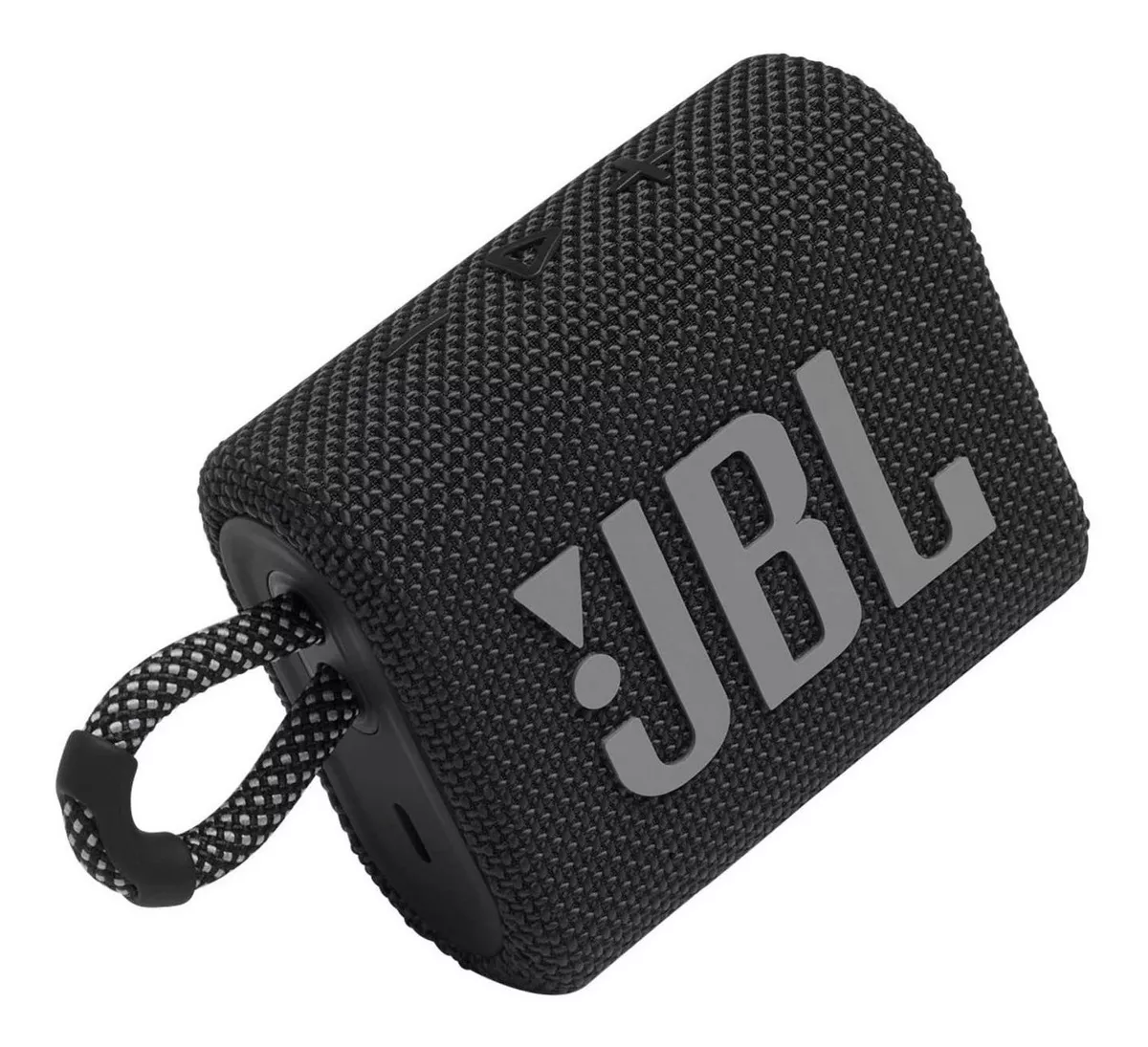 Bocina JBL Go 3 JBLGO3 portátil con bluetooth waterproof negra 127V